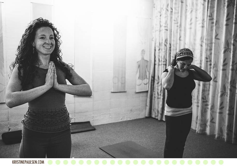 Claire's Missoula Yoga Portrait Session by Kristine Paulsen Photography