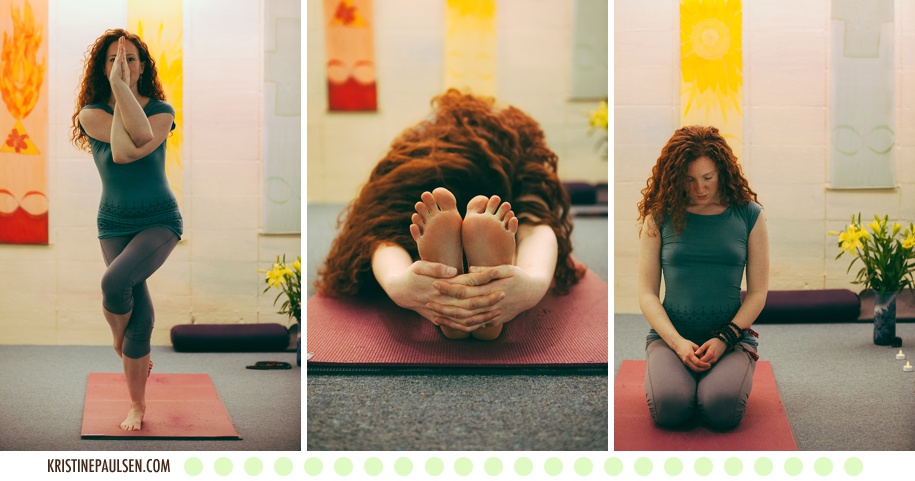 Claire's Missoula Yoga Portrait Session by Kristine Paulsen Photography