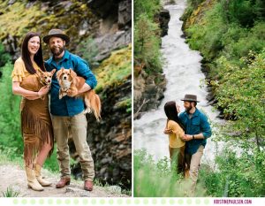 Breanna + Branden :: Corvallis Montana Engagement Photos in the Bitteroot Valley - Photos by Kristine Paulsen Photography