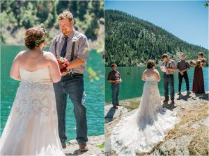 Abby + Austin :: McDonald Lake Elopement in St Ignatius Montana - Photos by Kristine Paulsen Photography