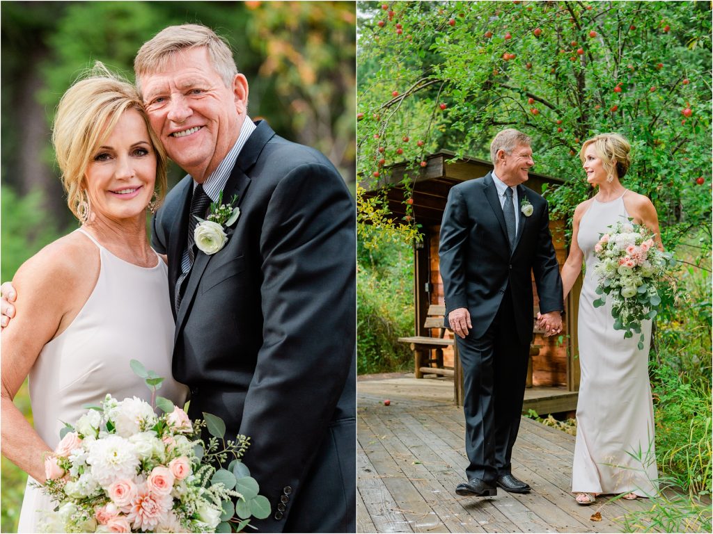 Lisa + Doug :: Small Wedding at Triple Creek Ranch - Kristine Paulsen ...