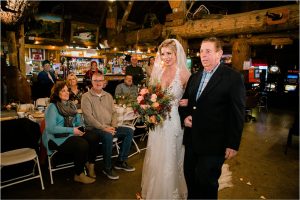 Joanna + Taylor :: Winter Wedding at the Jack Saloon in Lolo Montana - Photos by Kristine Paulsen Photography