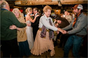 Joanna + Taylor :: Winter Wedding at the Jack Saloon in Lolo Montana - Photos by Kristine Paulsen Photography