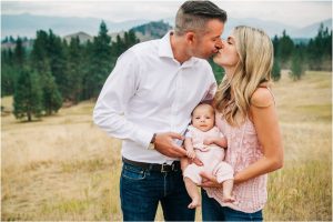 Melissa, Sean + Emma :: Missoula Family and Baby Photos - Photos by Kristine Paulsen Photography