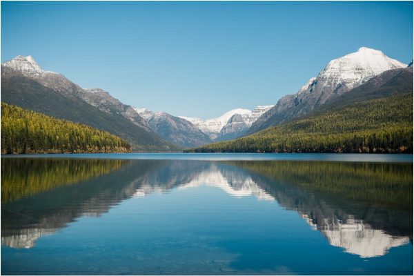 Alexis + Joe :: Bowman Lake Elopement in Glacier National Park ...