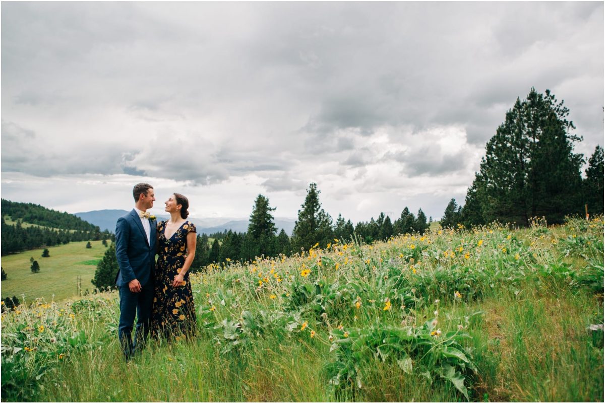 Alena + Dan :: Springtime Missoula Mountainside Wedding - Kristine ...