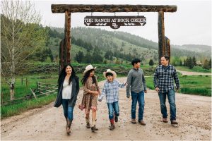 Kristie, Darwin, Isaac, Sophia + Noah :: Family photos at the Ranch at Rock Creek - Photos by Kristine Paulsen Photography