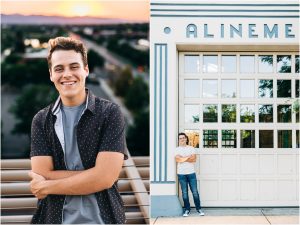 Levi :: Downtown Missoula Montana senior photos - Photos by Kristine Paulsen Photography